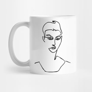 Poker face Mug